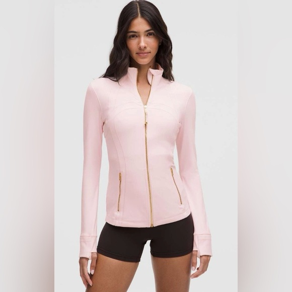 lululemon athletica Jackets & Blazers - Lululemon NWT Define Jacket Full Zipper, zipper pocket Blissful Pink Gold 12